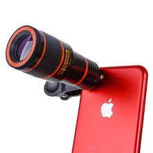 Carregar imagem no visualizador da galeria, WiseLens X12™ - Optical Zoom Telescope Lens HD