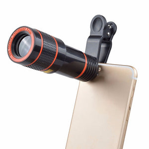 WiseLens X12™ - Optical Zoom Telescope Lens HD